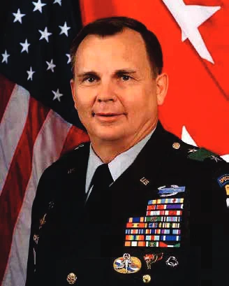 Major General Gary L. Harrell, U.S. Army, in dress uniform