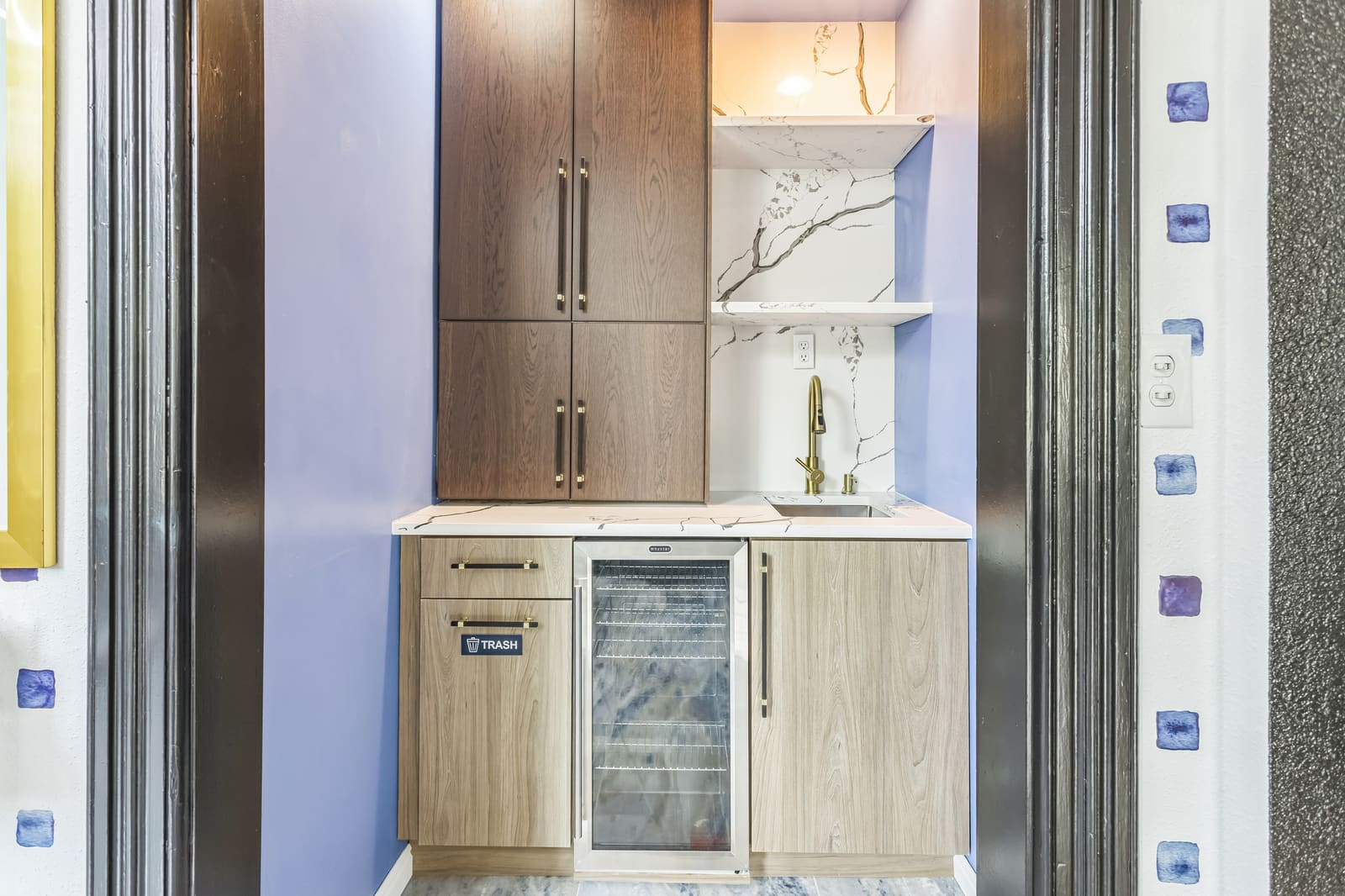 100 W Main St, wet bar alcove